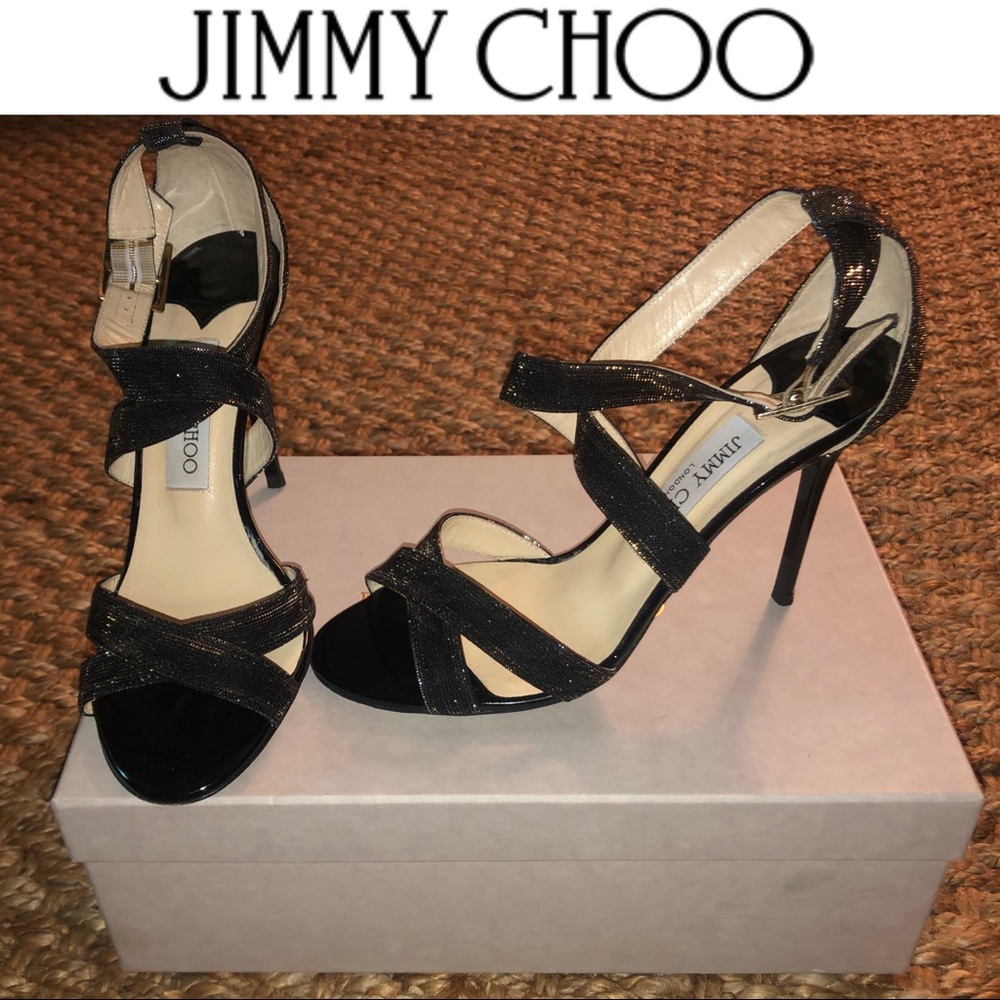 Jimmy Choo strappy heels